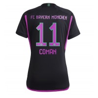 Bayern Munich Kingsley Coman #11 Auswärtstrikot Frauen 2023-24 Kurzarm